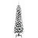 Albero di Natale artificiale con 300 LED Bianco 210 cm - Foto miniatura 4