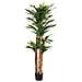 Pianta Di Dracena Artificiale Decorativa In Vaso 40x30x150h Cm - Foto miniatura 1