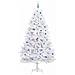 Albero di Natale Artificiale con Rami Pieghevoli Bianco 270 cm - Foto miniatura 3