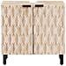 Armadio per Lavabo da Bagno con porta Bianco 62 x 33 x 58 cm - Foto miniatura 3