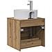 Mobile Lavabo da Parete Rovere Artigianale 49,5 x 44,5 x 65 cm - Foto miniatura 4