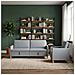 Set di Divani con Storage 2 pcs Grigio Chiaro Poliestere - Foto miniatura 3