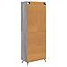 Set di armadi 2 pcs Sonoma grigio Legno ingegnerizzato - Foto miniatura 6