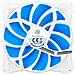 SST-FQ122, Ventilatore, 12 cm, 800 RPM, Blu, Bianco, 12 cm, 12 cm - Foto miniatura 4