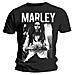 Bob Marley - Black & White (T-Shirt Unisex Tg. S)  - Foto miniatura 1