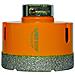 Sega Tazza Dp Marmo/granito/ceramica H=35 D=18 (45/64"") Dx 552-018 Punta Di Centraggio Non Compresa - Foto miniatura 1