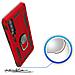 Cover Huawei P30 Bi-materia Rigida Morbida Anello Magnetico Stand Rosso - Foto miniatura 4