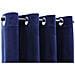 Tende Oscuranti Con Anelli 2 Pz Blu Scuro In Velluto 140x175 Cm - Foto miniatura 4