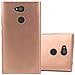 Custodia Compatibile Con Sony Xperia L2 In Oro Rosa Metallico - Coperchio Protettivo In Silicone Tpu Flessibile - Foto miniatura 1