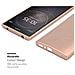 Custodia Compatibile Con Sony Xperia L2 In Oro Rosa Metallico - Coperchio Protettivo In Silicone Tpu Flessibile - Foto miniatura 3