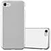 Cadorabo Custodia Compatibile Con Apple Iphone 7 / 7s / 8 / Se 2020 In Argento Metallo - Hard Case Coperchio Protettivo In Look Metallico Contro I Graffi E Gli Urti - Foto miniatura 1