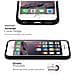 Custodia Compatibile Con Apple Iphone 6 / Iphone 6s In Brushed Nero - Coperchio Protettivo In Silicone Tpu Flessibile In Look Acciaio Inossidabile-fibra Di Carbonio - Foto miniatura 2