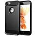 Custodia Compatibile Con Apple Iphone 6 / Iphone 6s In Brushed Nero - Coperchio Protettivo In Silicone Tpu Flessibile In Look Acciaio Inossidabile-fibra Di Carbonio - Foto miniatura 5