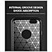 Custodia Compatibile Con Apple Iphone 6 / Iphone 6s In Brushed Nero - Coperchio Protettivo In Silicone Tpu Flessibile In Look Acciaio Inossidabile-fibra Di Carbonio - Foto miniatura 8