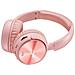 Cuffie Bluetooth Micro Sintonizzatore Fm Micro-sd Comfort Trix Rosa - Foto miniatura 1