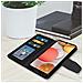 Custodia Samsung Galaxy A42 5g A Portafoglio Funzione Supporto - Nero - Foto miniatura 5