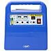 Greenhouse H01 30w Impianto Fotovoltaico Con Batteria 12v / 7ah, Usb / Radio / Mp3, 2 Lampadine Led - Foto miniatura 2