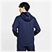 Felpa Da Uomo Con Cappuccio E Full Zip Club Fleece Taglia Xl Bv2645-410 Colore Blu - Foto miniatura 3