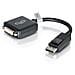 54321 DisplayPort DVI-D Nero cavo di interfaccia e adattatore - Foto miniatura 2