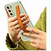 Cover Galaxy S21 Fe Originale Slip Strap Cover Retro Traslucido - Olive - Foto miniatura 6