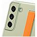 Cover Galaxy S21 Fe Originale Slip Strap Cover Retro Traslucido - Olive - Foto miniatura 5