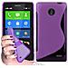 Custodia Compatibile Con Nokia Lumia X In Viola Lilla - Coperchio Protettivo In Silicone Tpu Flessibile - Foto miniatura 1