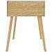 Comodino Rovere Sonoma 40x40x56 cm in Legno Multistrato - Foto miniatura 2