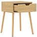Comodino Rovere Sonoma 40x40x56 cm in Legno Multistrato - Foto miniatura 8