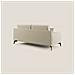Prestige Divano Moderno In Microfibra T11 Beige - Foto miniatura 4