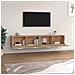 Mobili Parete 2 Pz Rovere Sonoma 100x36,5x35 Cm In Multistrato - Foto miniatura 3