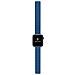 Cinturino 728 Originale Loop Leather Per Apple Watch 1-2-3-4-5-6-7-se 38 40 41mm Blu - Foto miniatura 5