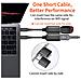 Cavo Adattatore Da Usb-c A Usb 3.0 Da 5 Gbps Black - Foto miniatura 4