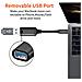 Cavo Adattatore Da Usb-c A Usb 3.0 Da 5 Gbps Black - Foto miniatura 5