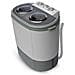 Wm1140 Mini Lavatrice Portatile Camping 3kg Lavati, 1kg Centrifuga, 2 Scomparti 190 W Bianco /grigio - Foto miniatura 5