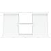 Supporto Per Acquario 121x41x58 Cm In Legno Multistrato Bianco - Foto miniatura 4