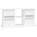 Supporto Per Acquario 121x41x58 Cm In Legno Multistrato Bianco - Foto miniatura 7