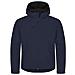 Classic Softshell Hoody Man Blu Scuro Xs - Foto miniatura 1
