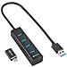 4044951037582 hub di interfaccia USB 3.2 Gen 1 (3.1 Gen 1) Type-C 5000 Mbit /s Nero - Foto miniatura 1