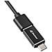 4044951037582 hub di interfaccia USB 3.2 Gen 1 (3.1 Gen 1) Type-C 5000 Mbit /s Nero - Foto miniatura 3