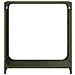 Rastrelliera per Legna da Ardere Verde Oliva 60x28x65 cm - Foto miniatura 4
