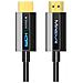 Cavo Hdmi In Fibra Ottica 4k 60hz - Cavo Hdmi 2.0 Ad Alta Velocità Per Pc, Tv, Proiettore 15 Metri - Foto miniatura 1