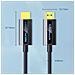 Cavo Hdmi In Fibra Ottica 4k 60hz - Cavo Hdmi 2.0 Ad Alta Velocità Per Pc, Tv, Proiettore 15 Metri - Foto miniatura 3