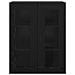 Pensile Rovere nero 69.5 x 34 x 90 cm Legno multistrato - Foto miniatura 6