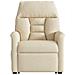 Poltrona Alzapersona Massaggiante Elettrica Crema in Tessuto - Foto miniatura 5