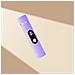Epilatore Elettrico Con Display Digitale - Rasoio A Doppio Anello Flottante 3d Purple - Foto miniatura 3
