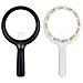 Lente D'ingrandimento Portatile 28x/56x Con 24 Luci Led - Lente D'ingrandimento Illuminata Per Lettura Black - Foto miniatura 3