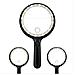 Lente D'ingrandimento Portatile 28x/56x Con 24 Luci Led - Lente D'ingrandimento Illuminata Per Lettura Black - Foto miniatura 5