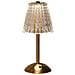 Lampada Da Tavolo Led Diamantata Ricaricabile Usb Per Bar Ristoranti Hotel 2 Pz - Foto miniatura 2