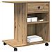 Supporto per Stampante Rovere Artigianale 60 x 40 x 68.5 cm - Foto miniatura 3