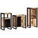 Set di mobili per il bagno 3 pcs Legno di mango massello - Foto miniatura 1